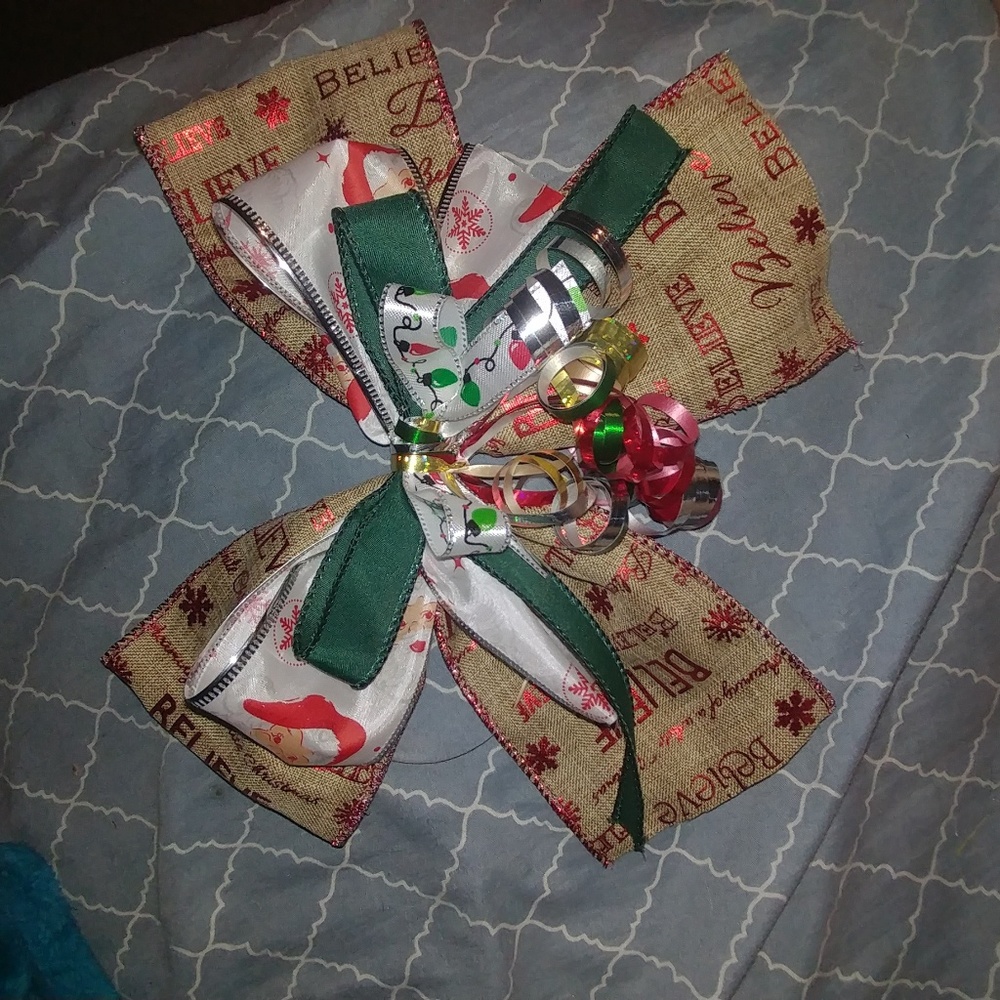 Christmas hair bows❄❄